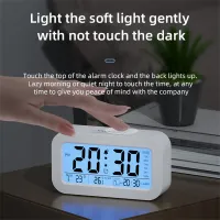 LCD Digital Alarm Clock with Temp thumbnail 4