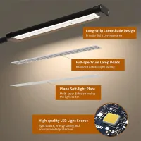 10W Dimmable LED Clamp Desk Lamp thumbnail 5