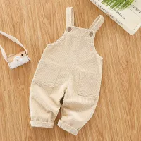 Kids Denim Overalls Dungaree Jumpsuit thumbnail 1