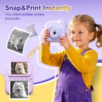 Kids Instant Camera Color Print 1080P thumbnail 3