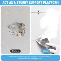 Drywall Repair Clips Wall Patch Kit thumbnail 2