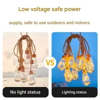Solar LED Patio String Lights thumbnail 4
