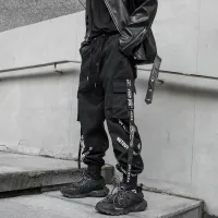 Techwear Cargo Pants - Y2K Streetwear thumbnail 2