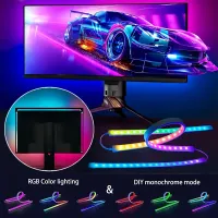 RGB Gaming Monitor LED Backlight thumbnail 2