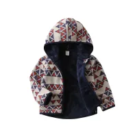Kids Cartoon Fleece Winter Jacket thumbnail 4