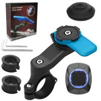 Motorcycle Phone Mount Anti-Shake Holder thumbnail 1