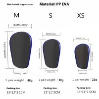 Soccer Shin Guards Mini Training Pads thumbnail 2