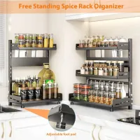 3-Tier Adjustable Spice Rack thumbnail 2