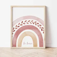 Boho Rainbow Sunshine Nursery Posters Set of 3 thumbnail 5