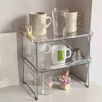 Foldable Desk Storage Rack & Cup Holder thumbnail 5