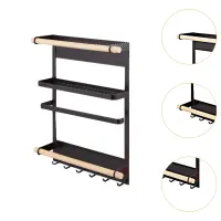 Magnetic Fridge Side Shelf Rack thumbnail 5