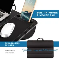 Pro Lap Desk with Wrist Rest & Phone Holder thumbnail 3