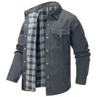 Men's Flannel Lined Western Shacket thumbnail 2