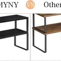 Stackable Countertop Shelf Organizer Set thumbnail 4