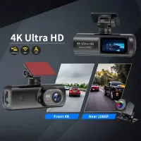 4K Dual Lens Dash Cam with WiFi & GPS thumbnail 3