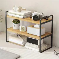 Wooden Desktop Organizer Shelf thumbnail 4
