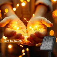 Solar Christmas String Lights thumbnail 4