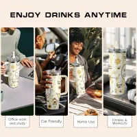 Bee Happy 40oz Vacuum Flask thumbnail 3