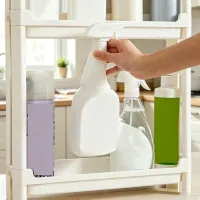 Slim 3-Tier Door Storage Rack thumbnail 5