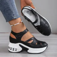 Closed Toe Wedge Sandals for Women thumbnail 5