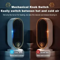 600W Desktop Mini Electric Heater thumbnail 3