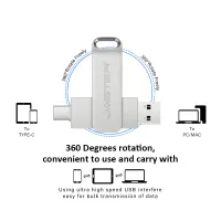 JASTER Type-C USB 3.0 Metal Flash Drive thumbnail 2