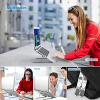 Adjustable Aluminum Laptop Stand thumbnail 3