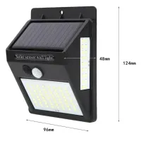 Solar Motion Sensor Wall Light thumbnail 6