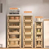 Slim Rolling Storage Cabinet thumbnail 2