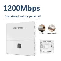 Comfast 1200Mbps WiFi 5 In-Wall AP thumbnail 1