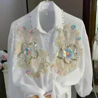 Sparkle Sequins Embroidery Blouse thumbnail 2