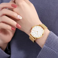 Nordic Minimalist Rose Gold Women's Watch 36mm thumbnail 6