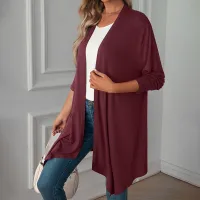 Women's Thin Long Cardigan Coat thumbnail 3