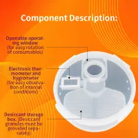 Filament Dry Box Wall-Mounted 1KG thumbnail 6
