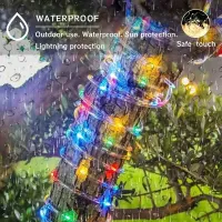 33FT Solar Rope Lights - 100 LED Outdoor String thumbnail 5