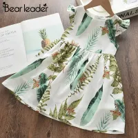 Floral Princess Girls Dress 3-7Y thumbnail 4