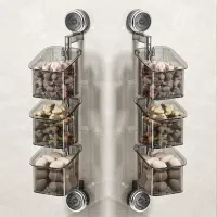 Rotating Suction Cup Storage Shelf thumbnail 3