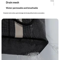 Collapsible Mesh Drain Basket Organizer thumbnail 1