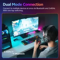 QCY Heroad V200 Gaming Headset thumbnail 6