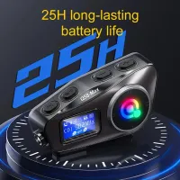 Q58-MAX Motorcycle Bluetooth Helmet Headset thumbnail 2