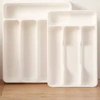 4-Compartment Cutlery Organizer Tray thumbnail 1