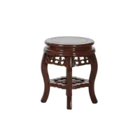 Chinese Style Faux Wood Plant Stand thumbnail 5