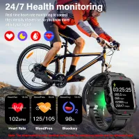 Men's LED Flashlight Smart Watch thumbnail 4