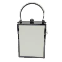 FGG Metal Chain Crossbody Clutch thumbnail 2