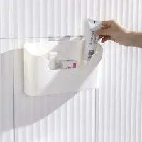 Adhesive Wall-Mounted Storage Rack Organizer thumbnail 5