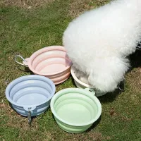 Collapsible Silicone Pet Travel Bowl thumbnail 3