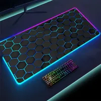 XXL RGB Gaming Mouse Pad - 12 LED Lights thumbnail 1