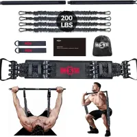 Heavy Duty Resistance Band Bar Set thumbnail 1