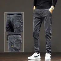 Men's Classic Cargo Pants with Drawstring thumbnail 4