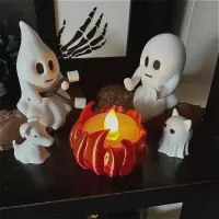 Halloween Ghost Campfire Decor Set thumbnail 1